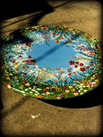 hand painted dining tables