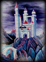 Dream Castle theme for painted furniture